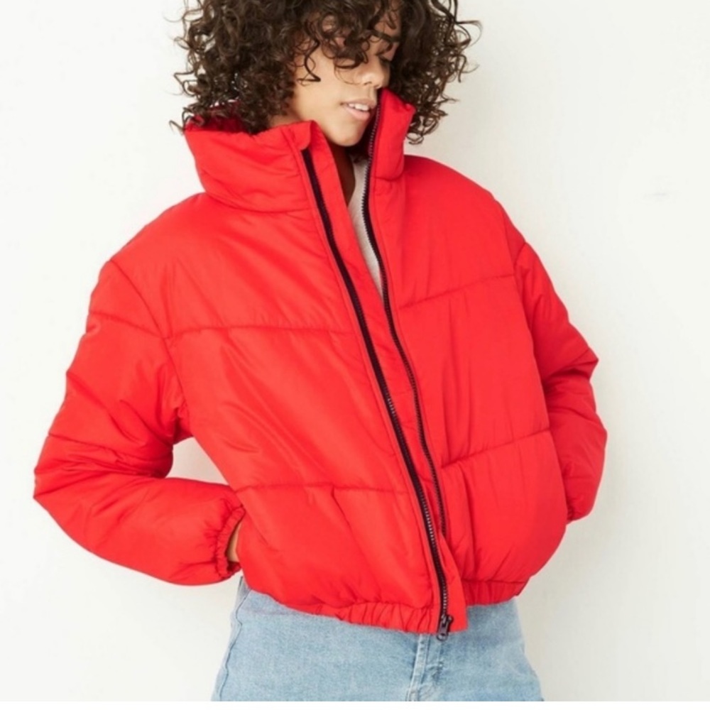 ✨NWT✨ Red Puffer Jacker Wild Fable size small
